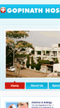 Mobile Screenshot of gopinathhospital.com